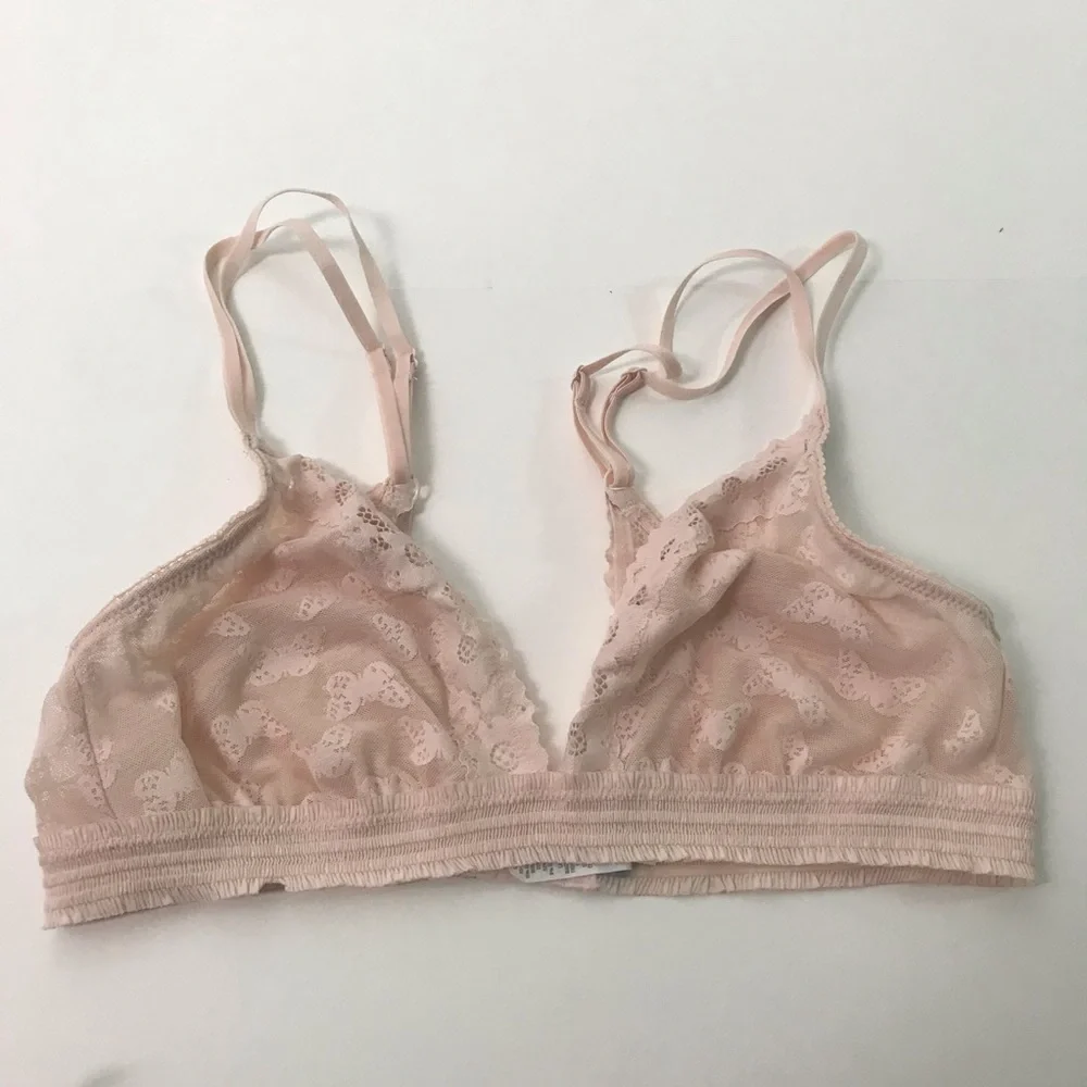 Aerie Lace Bralette in Soft Pink - Picture 1 of 2